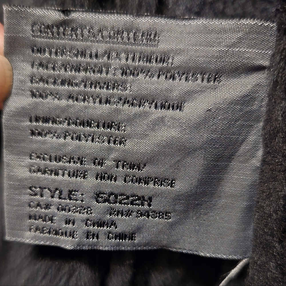 Novelti  Penny Lane Jacket Faux Suede  Faux Fur Trim & Studds Small - Picture 11 of 12
